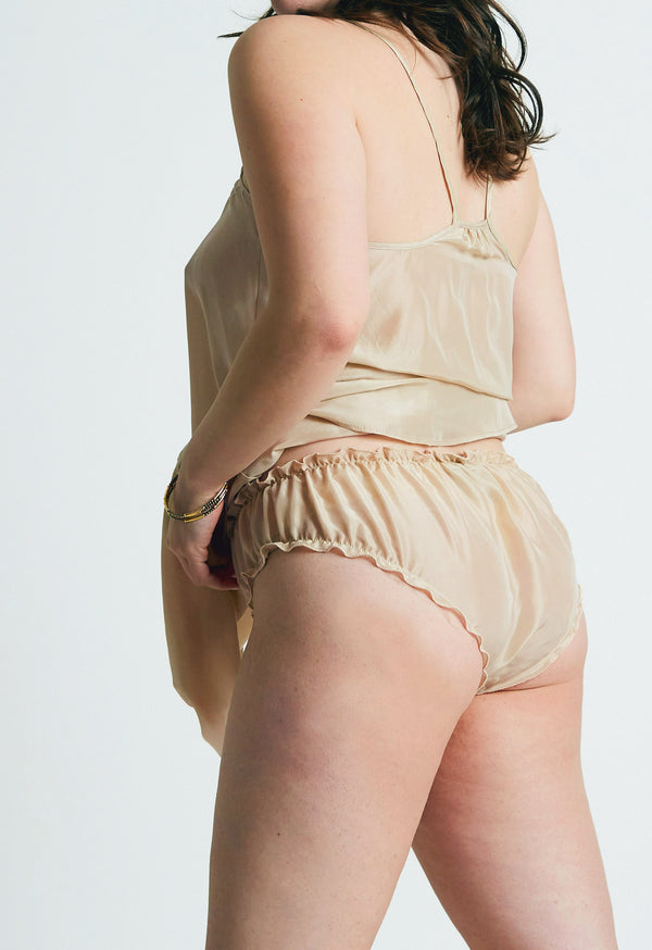 Signature Bloomers in Champagne Silk