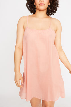 Mini Slip in Soft Pastel Cotton