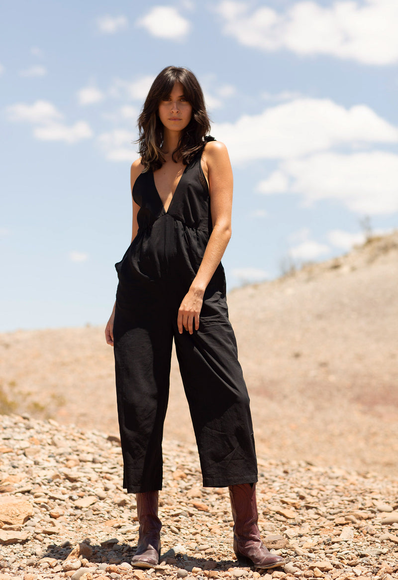 Lookout Jumpsuit in Black