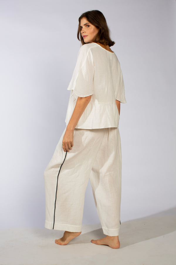 Mala Top in Gauze