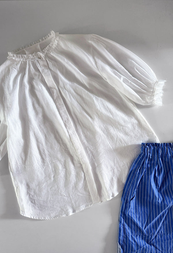 Pico Blouse in White