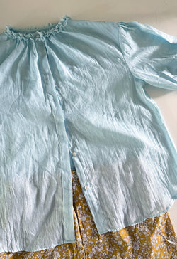 Pico Blouse in Sky