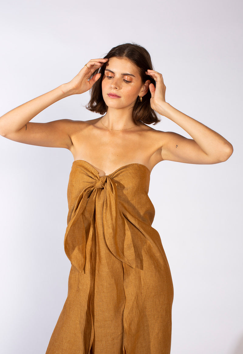 Ria Wrap in Handkerchief Linen Loup Charmant Ria Wrap in Handkerchief Linen Loup Charmant