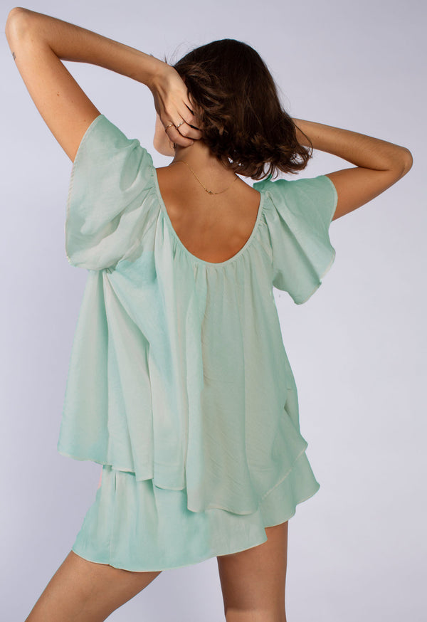 Vespa Short in Aqua