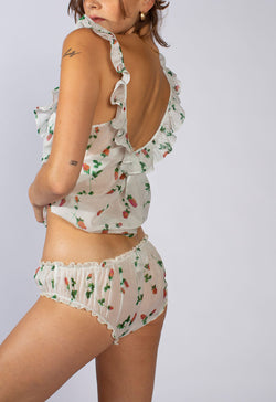 Signature Bloomers in Rose Print