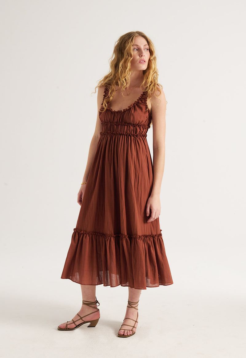 skies are blue adriane dress Adrian in Signature Cotton – Loup Charmant the Lyria A