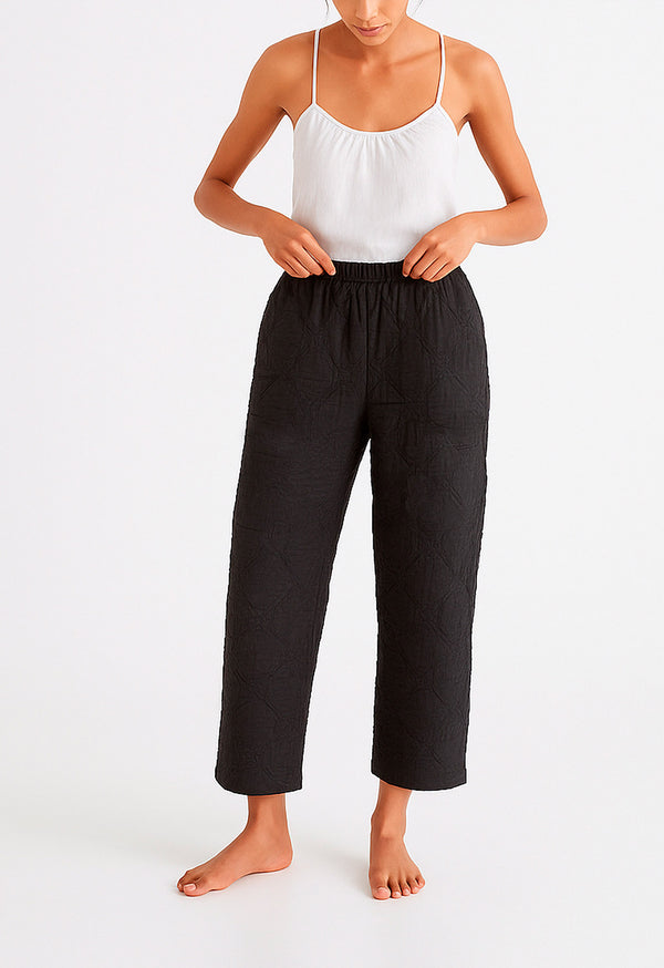 Alice Town Pant in Rosette Quilting