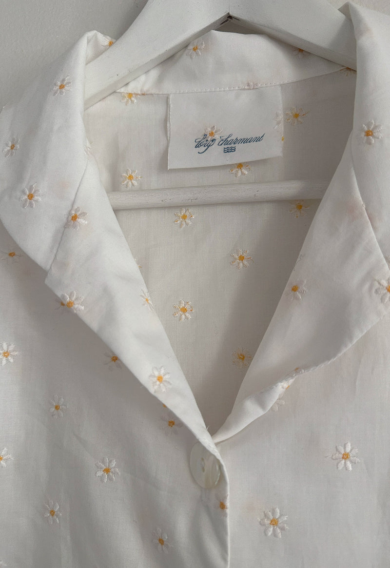 Alice Town Pajamas in Embroidered Cotton