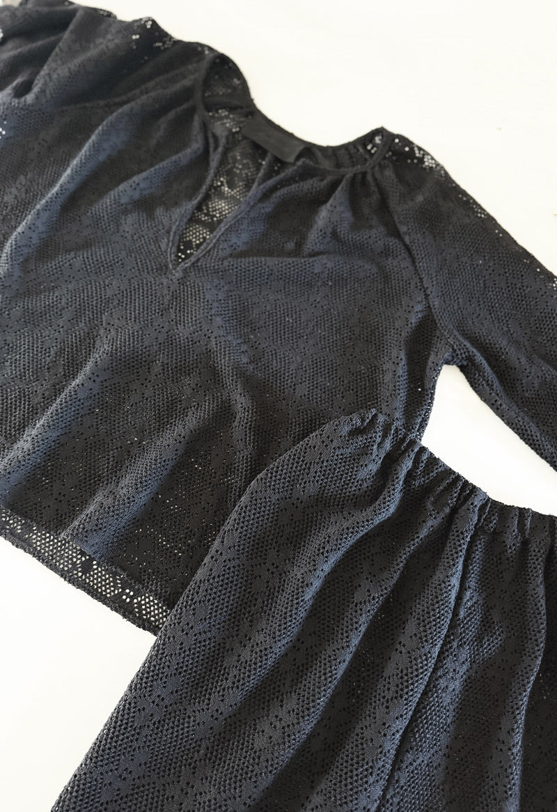 Alice Town Pant in Cotton Lace
