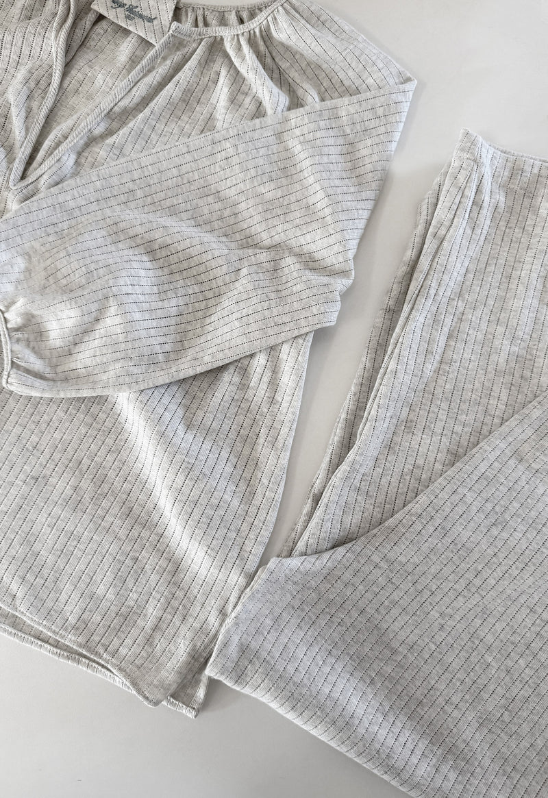 Peasant Top in Cotton Jersey
