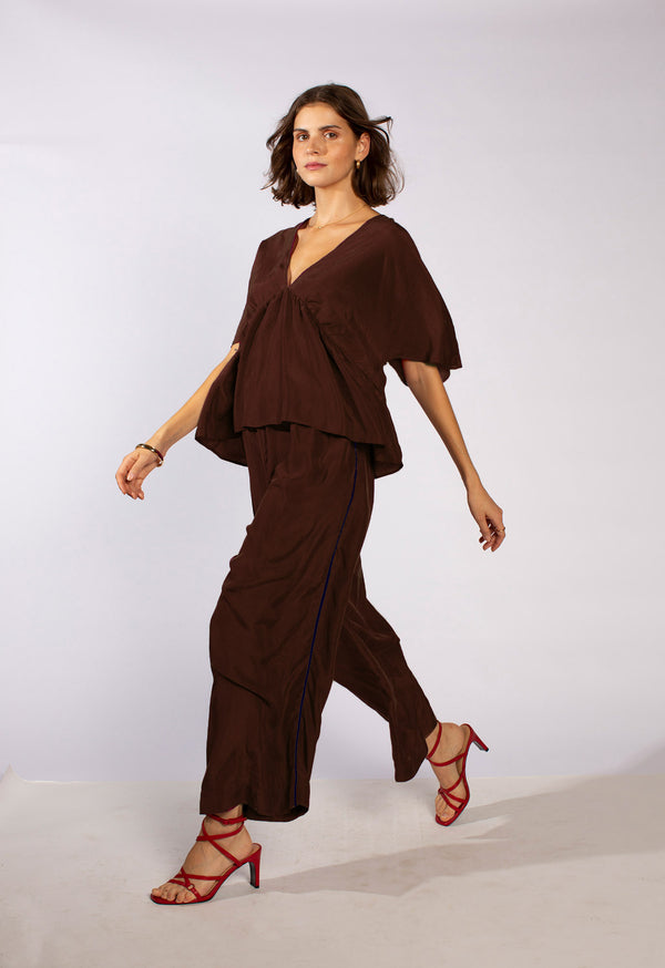 Alice Town Pant in Soft-washed Silk