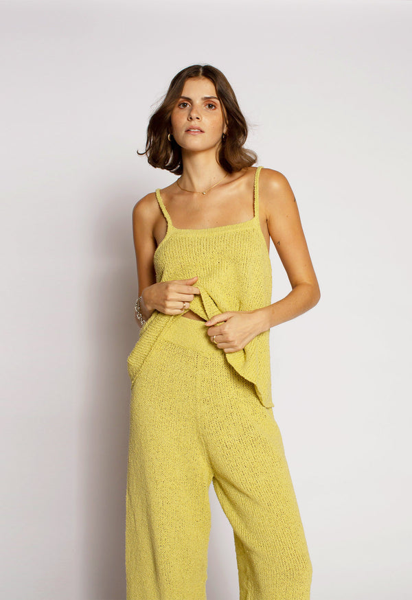 Leigh Lounge Pant in Cotton Knit