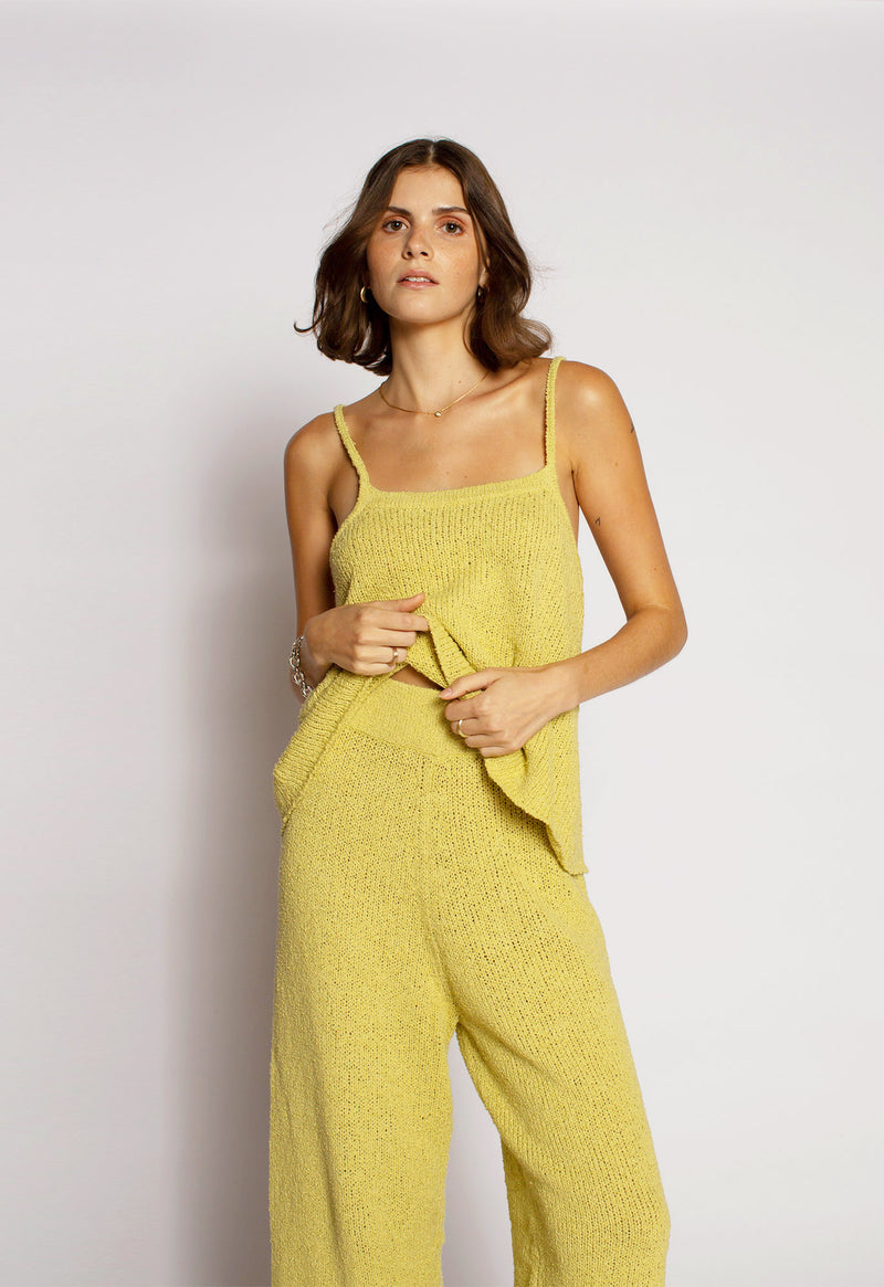 Leigh Lounge Pant in Cotton Knit