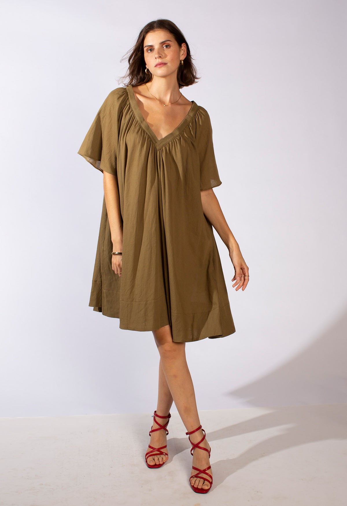 Kapari Dress in Signature Cotton – Loup Charmant Kapari Dress in Signature Cotton – Loup Charmant