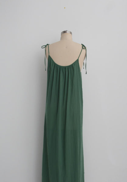Lined Maxi Slip in Fern – Loup Charmant
