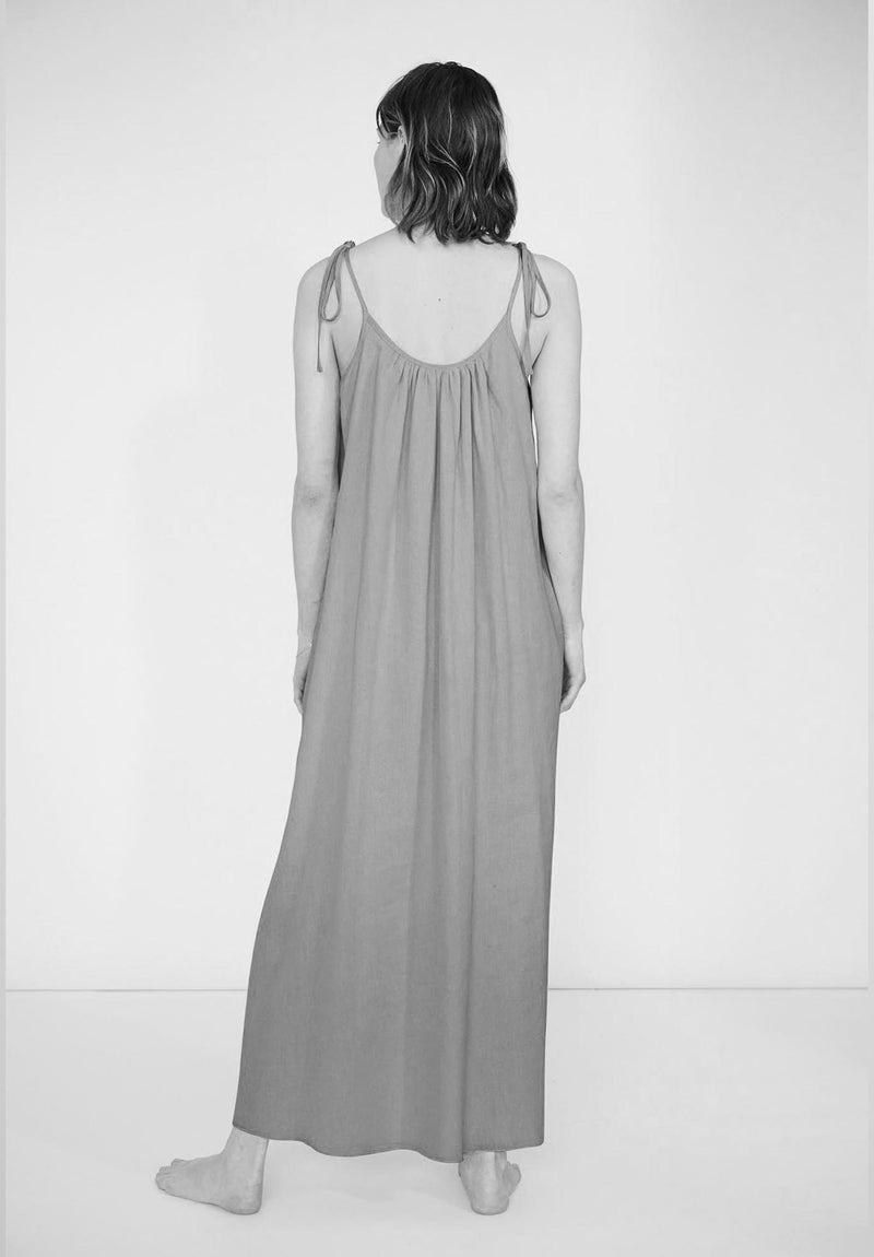 Lined Maxi Slip in Fern – Loup Charmant