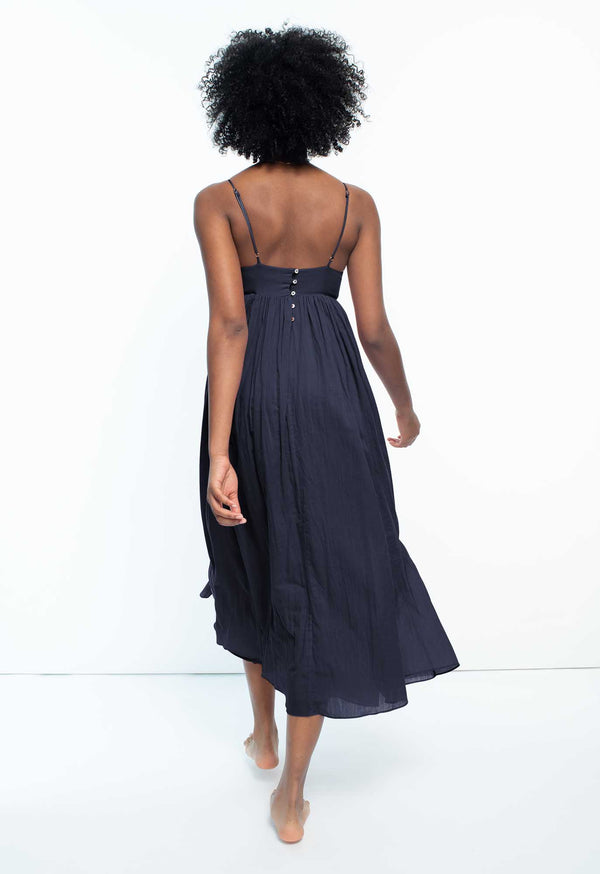 Adelaide Dress in Midnight