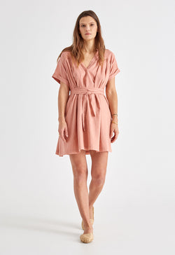 Antigua Dress in Rose