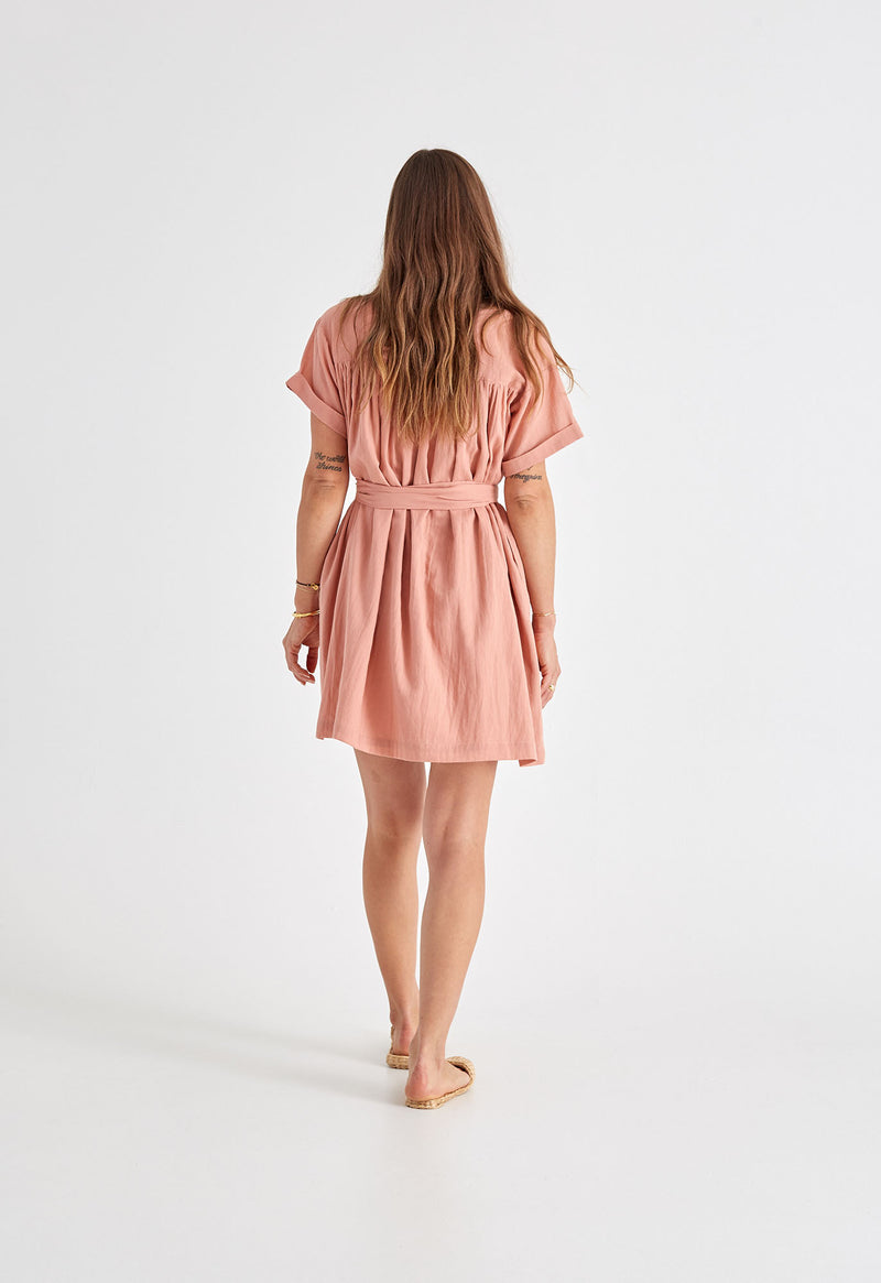 Antigua Dress in Rose