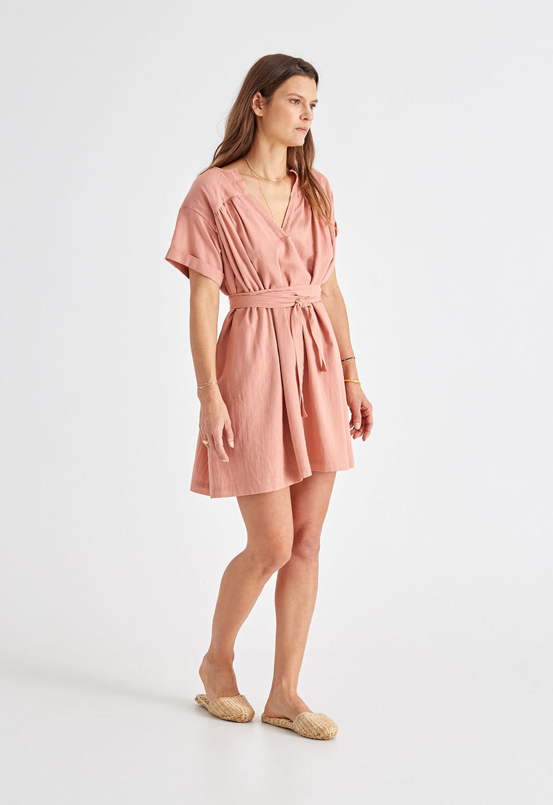 Antigua Dress in Rose