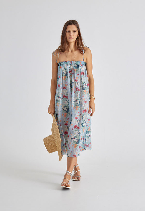 Rimini Dress in Tuscan Floral