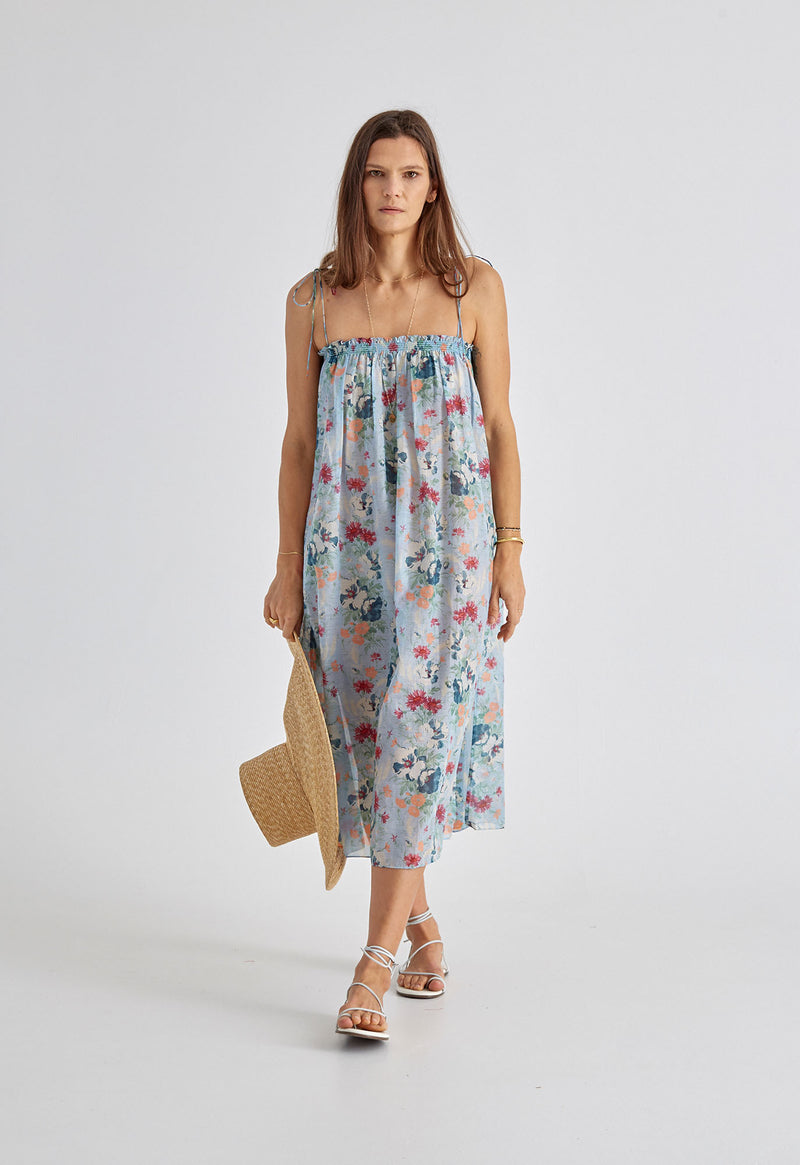 Rimini Dress in Tuscan Floral