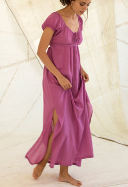 Fortuna Gown in Raspberry