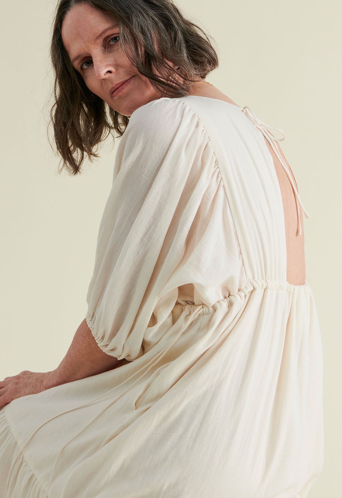 Magellan Dress in Natural – Loup Charmant