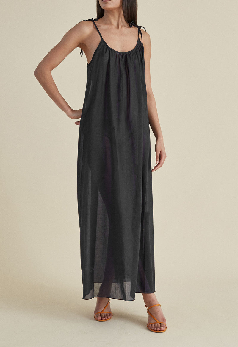 Maxi Slip in Black