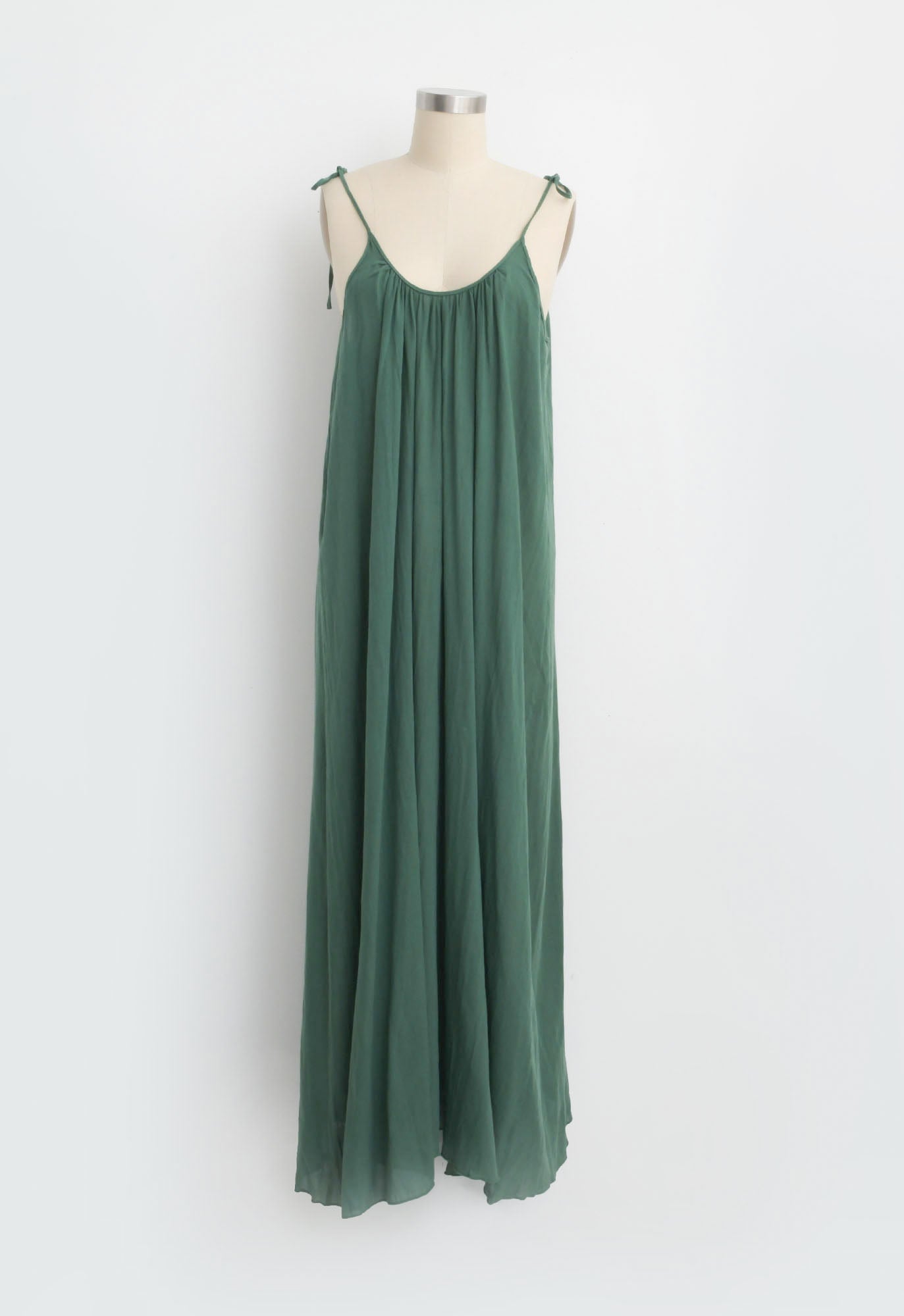 Lined Maxi Slip in Fern – Loup Charmant