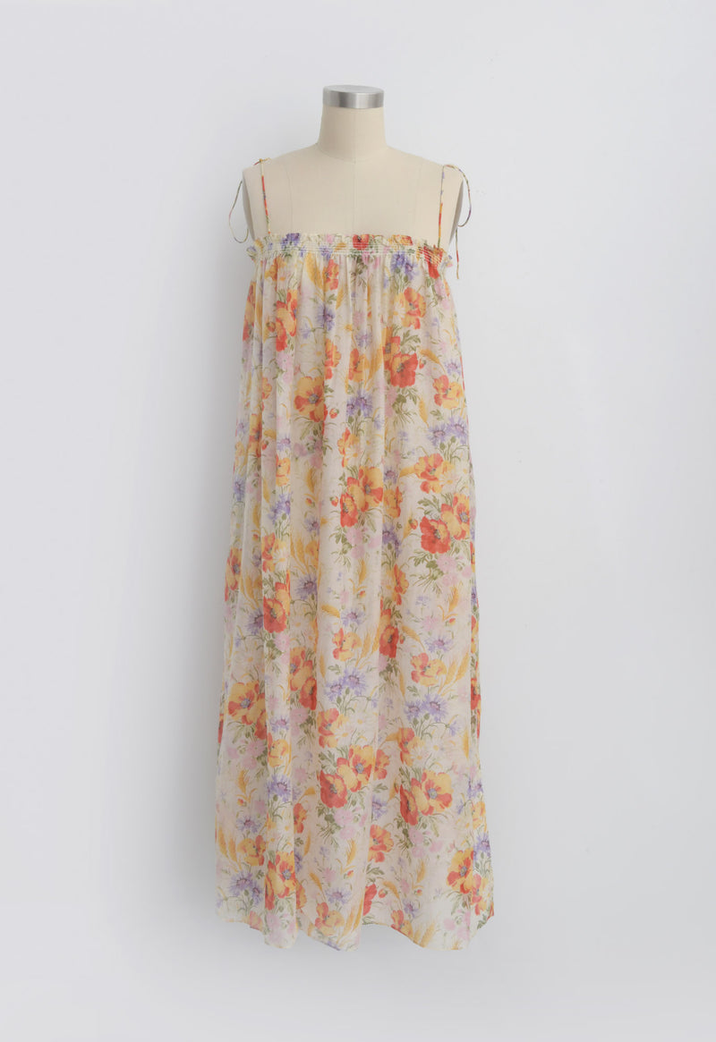 Rimini Dress in Tuscan Floral